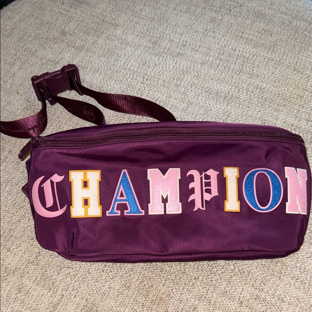 Champion Maroon Crossbody Bag